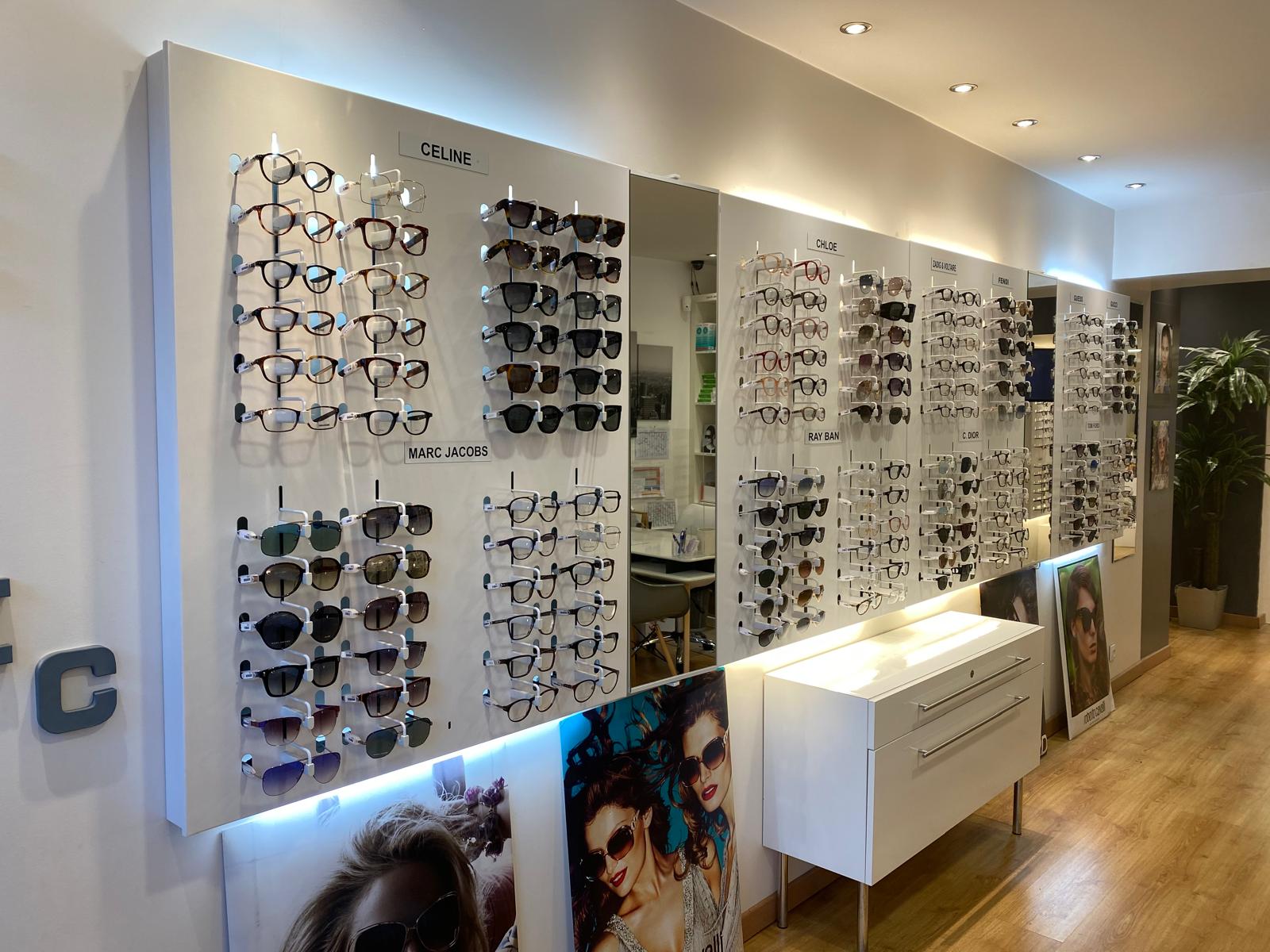 Montures be-optic adaptées aux verres progressifs